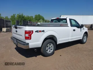 2019 Ford F-150 XL with VIN 1FTMF1EB1KKF02684, listed as a IAAI auction lot 42320140 with 185,189 mi miles and . Bid and sale history available at DreamBid. Image 4.