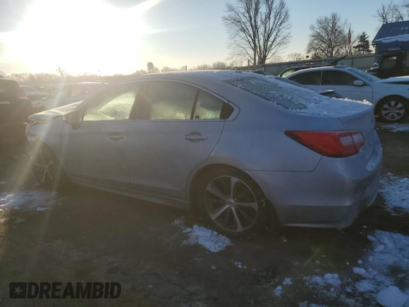 2015 Subaru Legacy 2.5i Limited with VIN 4S3BNBJ61F3071627, listed as a Copart auction lot 88430185 with 57,503 mi miles and Salvage Title. Bid and sale history available at carsss.com. Image 2.