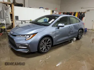 2021 Toyota Corolla SE with VIN JTDS4MCE6MJ074941, listed as a Copart auction lot 50351895 with 12,352 mi miles and Salvage Title. Bid and sale history available at carsss.com. Image 1.