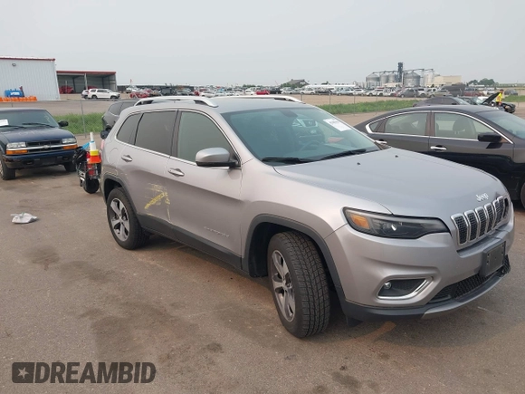 2020 Jeep Cherokee Limited with VIN 1C4PJMDX6LD523966, listed as a IAAI auction lot 42385550 with 40,803 mi miles and . Bid and sale history available at DreamBid. Image 1.