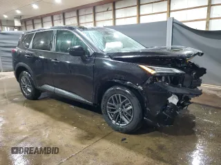 2023 Nissan Rogue S with VIN 5N1BT3AA2PC868630, listed as a Copart auction lot 65200385 with 62,751 mi miles and Salvage title. Bid and sale history available at DreamBid. Image 4.