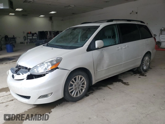 2008 Toyota Sienna XLE with VIN 5TDZK22C38S207656, listed as a Copart auction lot 63667105 with 107,798 mi miles and Salvage title. Bid and sale history available at DreamBid. Image 1.