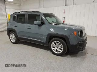 2018 Jeep Renegade Latitude with VIN ZACCJABB7JPH24455, listed as a Copart auction lot 50265385 with 156,278 mi miles and Clean Title. Bid and sale history available at DreamBid. Image 4.