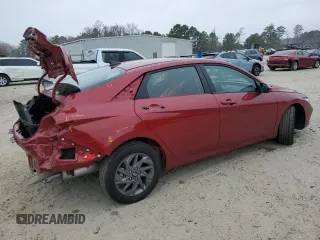 2024 Hyundai Elantra SEL z VIN KMHLM4DG8RU733639, wystawiony jako Copart lot #48573805 z przebiegiem 8 128 mil mil oraz Szkoda całkowita • Salvage title. Historia ofert i sprzedaży dostępna na DreamBid. Obrazek 3.