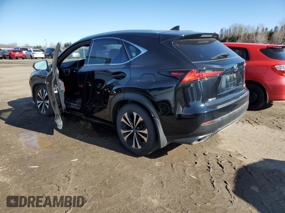 2018 Lexus NX with VIN JTJBARBZ6J2178830, listed as a Copart auction lot 51310715 with 121,059 mi miles and Salvage Title. Bid and sale history available at carsss.com. Image 2.