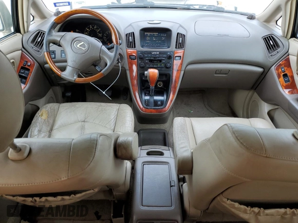 2003 Lexus RX 300 with VIN JTJGF10UX30150298, listed as a Copart auction lot 68138514 with 295,600 mi miles and Salvage Title. Bid and sale history available at carsss.com. Image 8.