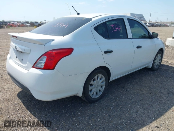 2019 Nissan Versa SV with VIN 3N1CN7APXKL810120, listed as a IAAI auction lot 42273362 with 65,083 mi miles and . Bid and sale history available at DreamBid. Image 4.