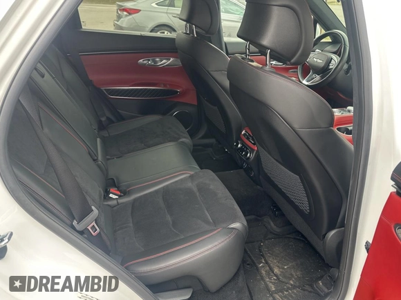 2022 Genesis GV70 Sport z VIN KMUMCDTC5NU011241, wystawiony jako Copart lot #48534845 z przebiegiem 44 751 mil mil oraz Szkoda całkowita • Salvage title. Historia ofert i sprzedaży dostępna na DreamBid. Obrazek 6.