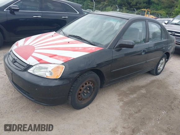 2001 Honda Civic LX z VIN 2HGES16541H612807, wystawiony jako IAAI lot #42447729 z przebiegiem 225 886 mil mil oraz . Historia ofert i sprzedaży dostępna na DreamBid. Obrazek 2.
