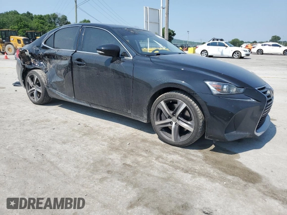 2019 Lexus IS 300 with VIN JTHBA1D2XK5089832, listed as a Copart auction lot 59047405 with 5,533 mi miles and Salvage title. Bid and sale history available at DreamBid. Image 4.