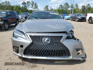 2022 Lexus LS with VIN JTHD51FF0N5015983, listed as a Copart auction lot 52412295 with 0 mi miles and Salvage Title. Bid and sale history available at carsss.com. Image 5.