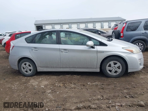 2010 Toyota Prius II with VIN JTDKN3DU8A0119389, listed as a IAAI auction lot 41705483 with 207,737 mi miles. Bid and sale history available at carsss.com. Image 14.