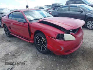 1994 Ford Mustang with VIN 1FALP4047RF117240, listed as a IAAI auction lot 42315542 with 120,825 mi miles and . Bid and sale history available at DreamBid. Image 1.