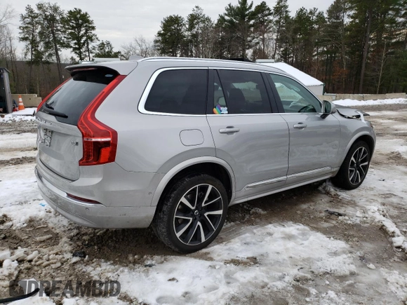 2024 Volvo XC90 Plus Bright Theme with VIN YV4L12PE8R1173048, listed as a Copart auction lot 83566354 with 13,738 mi miles and Salvage Title. Bid and sale history available at DreamBid. Image 3.