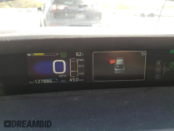 2018 Toyota Prius Two with VIN JTDKBRFU4J3072773, listed as a Copart auction lot 56570495 with 127,886 mi miles and Clean Title. Bid and sale history available at DreamBid. Image 9.