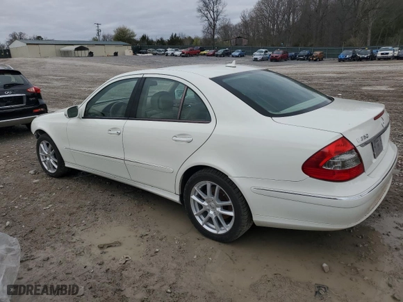 2009 Mercedes-Benz E-Class Luxury 3.5L with VIN WDBUF87X89B424608, listed as a Copart auction lot 48298075 with 179,008 mi miles and Salvage Title. Bid and sale history available at carsss.com. Image 2.