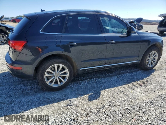 2014 Audi Q5 Premium Plus with VIN WA1LFAFP9EA032821, listed as a Copart auction lot 44739385 with 118,566 mi miles and Salvage title. Bid and sale history available at DreamBid. Image 3.