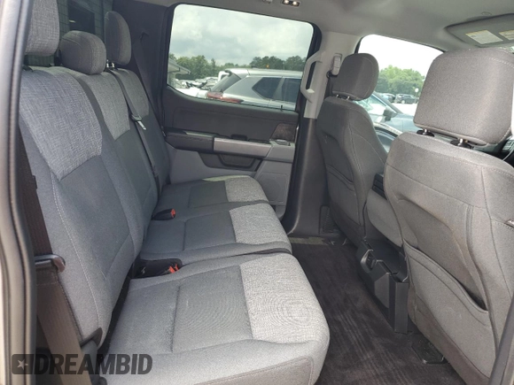 2021 Ford F-150 XL with VIN 1FTFW1EDXMFC91152, listed as a Copart auction lot 58350455 with 59,992 mi miles and Salvage title. Bid and sale history available at DreamBid. Image 10.