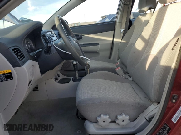 2006 Hyundai Accent GLS with VIN KMHCN46C86U047524, listed as a Copart auction lot 47071055 with 116,918 mi miles and Salvage Title. Bid and sale history available at carsss.com. Image 7.
