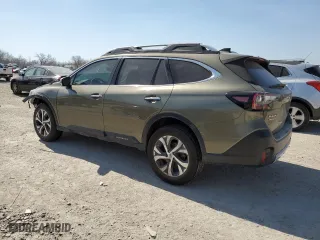 2021 Subaru Outback Touring with VIN 4S4BTAPC5M3208669, listed as a Copart auction lot 48123145 with 43,021 mi miles and Salvage Title. Bid and sale history available at carsss.com. Image 2.