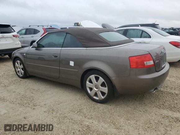 2005 Audi A4 1.8T с VIN WAUAC48H15K016424, выставлен на аукционе Copart как лот 74792574 с пробегом 74 077 миль миль и Списание • Salvage title. История ставок и продаж доступна на DreamBid. Изображение 2.