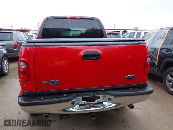 2003 Ford F-150 XLT with VIN 1FTRW08L63KA75640, listed as a IAAI auction lot 41952912 with 1 mi miles. Bid and sale history available at carsss.com. Image 16.