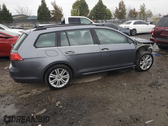 2015 Volkswagen Golf SportWagen TDI SE with VIN 3VWFA7AUXFM506875, listed as a Copart auction lot 73025903 with 120,770 mi miles. Bid and sale history available at carsss.com. Image 3.