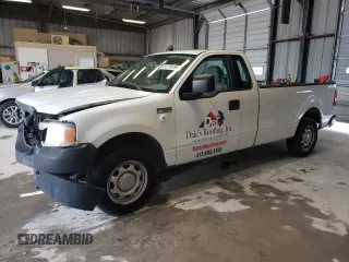2008 Ford F-150 XL with VIN 1FTRF122X8KC95392, listed as a Copart auction lot 54718194 with 142,846 mi miles and Salvage title. Bid and sale history available at DreamBid. Image 1.