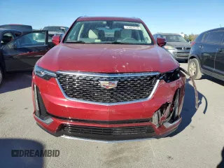 2021 Cadillac XT6 Premium Luxury with VIN 1GYKPDRS8MZ137909, listed as a Copart auction lot 41027774 with 55,353 mi miles and Salvage Title. Bid and sale history available at carsss.com. Image 5.