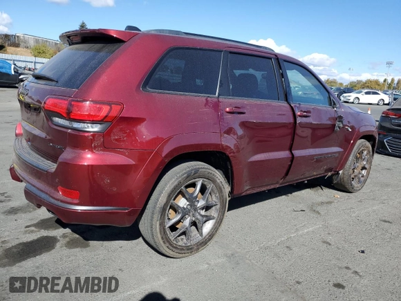 2019 Jeep Grand Cherokee Limited X with VIN 1C4RJFBT6KC564610, listed as a Copart auction lot 78211764 with 41,505 mi miles and Salvage title. Bid and sale history available at DreamBid. Image 3.