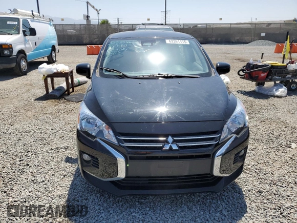 2023 Mitsubishi Mirage ES with VIN ML32AUHJXPH000869, listed as a Copart auction lot 62391115 with 19,468 mi miles and Salvage title. Bid and sale history available at DreamBid. Image 5.