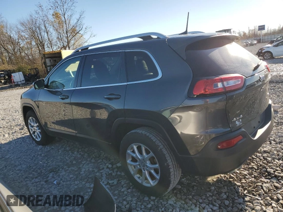 2018 Jeep Cherokee Latitude Plus with VIN 1C4PJMLXXJD517893, listed as a Copart auction lot 81373934 with 49,747 mi miles and Salvage Title. Bid and sale history available at DreamBid. Image 2.