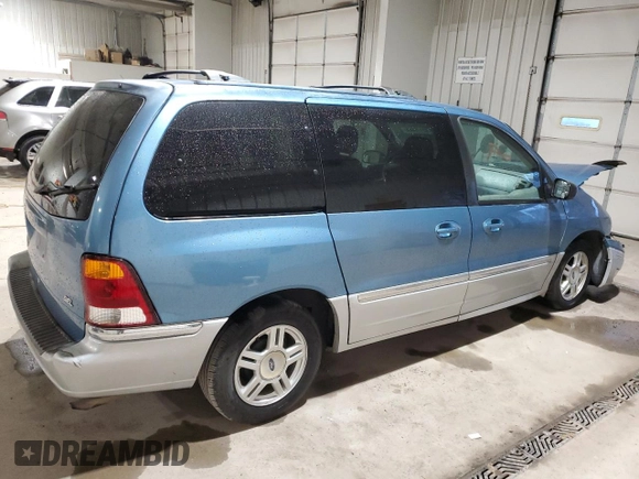 2001 Ford Windstar SEL with VIN 2FMZA53461BB62100, listed as a Copart auction lot 82975644 with 145,068 mi miles and Salvage Title. Bid and sale history available at carsss.com. Image 3.