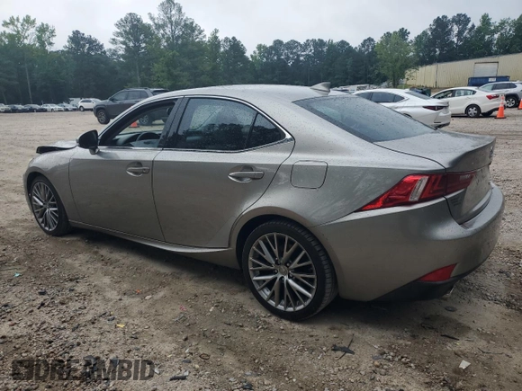 2014 Lexus IS 250 with VIN JTHBF1D25E5004997, listed as a Copart auction lot 57609535 with 100,597 mi miles and Salvage title. Bid and sale history available at DreamBid. Image 2.