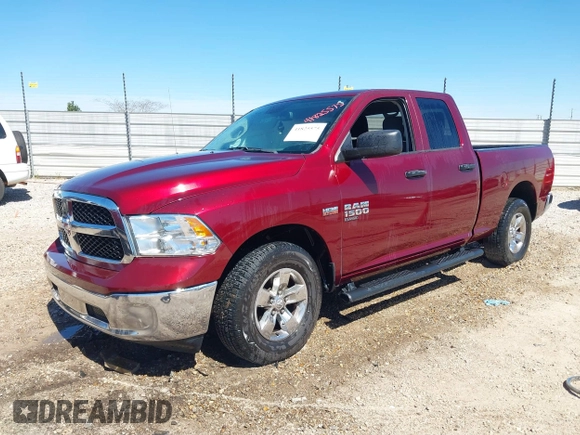 2019 Ram 1500 Classic Tradesman with VIN 1C6RR6FT8KS704222, listed as a IAAI auction lot 41825575 with 117,040 mi miles. Bid and sale history available at carsss.com. Image 17.
