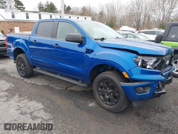 2020 Ford Ranger XL with VIN 1FTER4EH3LLA83038, listed as a IAAI auction lot 40990587 with 38,874 mi miles. Bid and sale history available at carsss.com. Image 1.