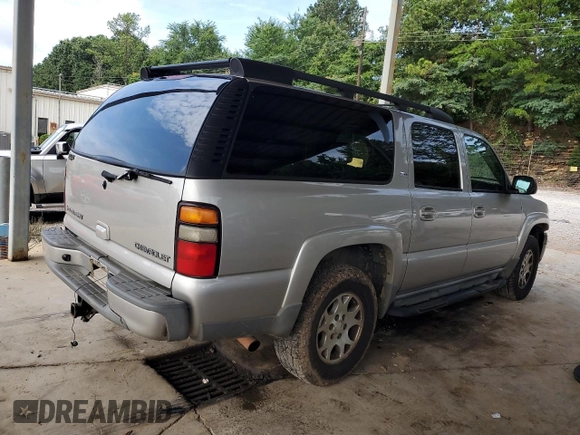 2005 Chevrolet Suburban Z71 with VIN 3GNFK16ZX5G166830, listed as a Copart auction lot 62769755 with 430,459 mi miles and Salvage title. Bid and sale history available at DreamBid. Image 3.