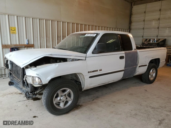 1999 Dodge Ram 1500 with VIN 3B7HC13Y1XG172013, listed as a Copart auction lot 89138105 with 237,449 mi miles and Salvage Title. Bid and sale history available at carsss.com. Image 1.