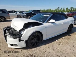 2016 Audi A5 Premium with VIN WAUD2AFH6GN005034, listed as a Copart auction lot 51396244 with 80,509 mi miles and Salvage title. Bid and sale history available at DreamBid. Image 1.