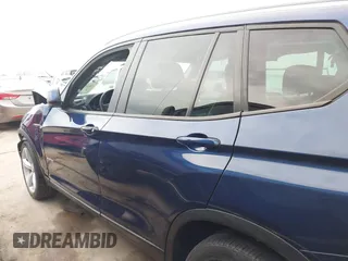 2017 BMW X3 sDrive28i with VIN 5UXWZ7C31H0V91190, listed as a IAAI auction lot 38353174 with 55,603 mi miles. Bid and sale history available at carsss.com. Image 14.