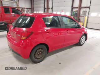 2015 Toyota Yaris L with VIN VNKKTUD30FA034347, listed as a IAAI auction lot 41968602 with 104,197 mi miles and . Bid and sale history available at DreamBid. Image 4.