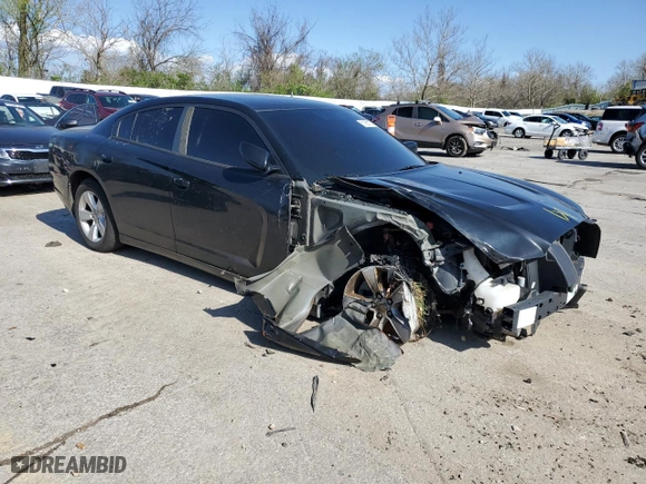 2012 Dodge Charger SE with VIN 2C3CDXBG6CH281424, listed as a Copart auction lot 51985175 with 182,773 mi miles and Salvage Title. Bid and sale history available at carsss.com. Image 4.