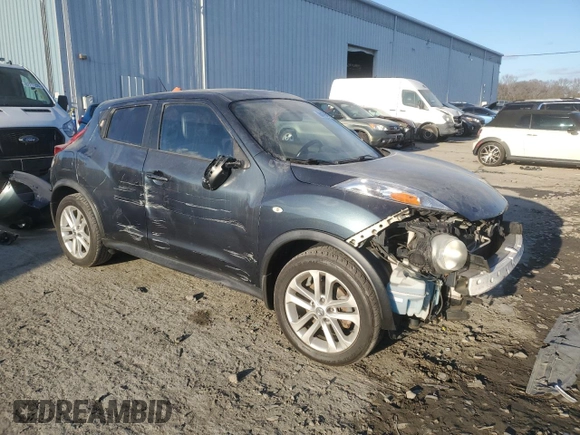 2012 Nissan Juke SL with VIN JN8AF5MV6CT121886, listed as a Copart auction lot 88476315 with 154,731 mi miles and Salvage Title. Bid and sale history available at carsss.com. Image 4.