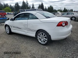 2010 Volkswagen Eos Komfort с VIN WVWBA7AH6AV021460, выставлен на аукционе Copart как лот 58168465 с пробегом 79 708 миль миль и Списание • Salvage title. История ставок и продаж доступна на DreamBid. Изображение 2.