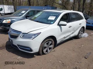 2016 Acura MDX with VIN 5FRYD4H22GB017638, listed as a IAAI auction lot 42085218 with 72,987 mi miles. Bid and sale history available at carsss.com. Image 18.