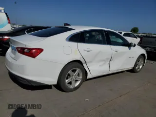 2024 Chevrolet Malibu LS with VIN 1G1ZB5ST0RF184574, listed as a Copart auction lot 53998505 with 32,480 mi miles and Clean Title. Bid and sale history available at DreamBid. Image 3.