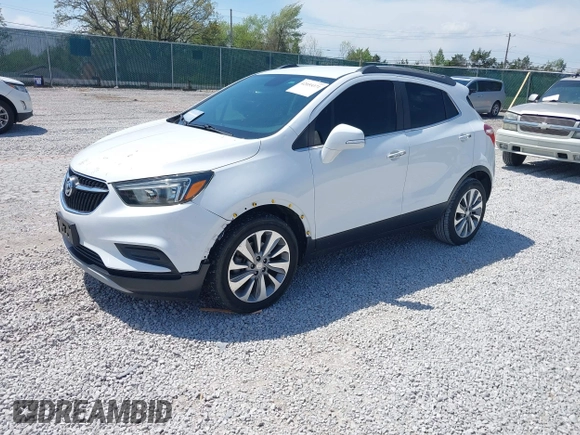 2019 Buick Encore Preferred with VIN KL4CJASB8KB933337, listed as a IAAI auction lot 42055371 with 41,662 mi miles. Bid and sale history available at carsss.com. Image 20.