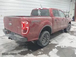 2020 Ford Ranger XL with VIN 1FTER4FH8LLA43844, listed as a IAAI auction lot 41515047 with 87,121 mi miles. Bid and sale history available at carsss.com. Image 4.