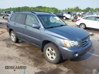 2003 Toyota Highlander with VIN JTEGD21A730072352, listed as a IAAI auction lot 42400246 with 285,742 mi miles and . Bid and sale history available at DreamBid. Image 1.