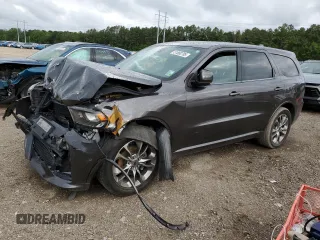 2019 Dodge Durango GT Plus z VIN 1C4RDHDG0KC803197, wystawiony jako Copart lot #51860785 z przebiegiem 75 449 mil mil oraz Szkoda całkowita • Salvage title. Historia ofert i sprzedaży dostępna na DreamBid. Obrazek 1.